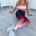 Chinese Style Printed Yoga Pants Women Sports Clothing Sport leggings Fitness Yoga Running Tights Sport Pants Compression Tights