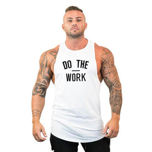 New Gyms Tank Top Summer Brand Cotton Sleeveless Shirt Casual Fashion Fitness Stringer Tank Top Men bodybuilding Clothing M-XXL