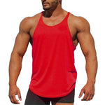 New Gyms Tank Top Summer Brand Cotton Sleeveless Shirt Casual Fashion Fitness Stringer Tank Top Men bodybuilding Clothing M-XXL