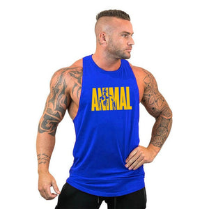 New Gyms Tank Top Summer Brand Cotton Sleeveless Shirt Casual Fashion Fitness Stringer Tank Top Men bodybuilding Clothing M-XXL