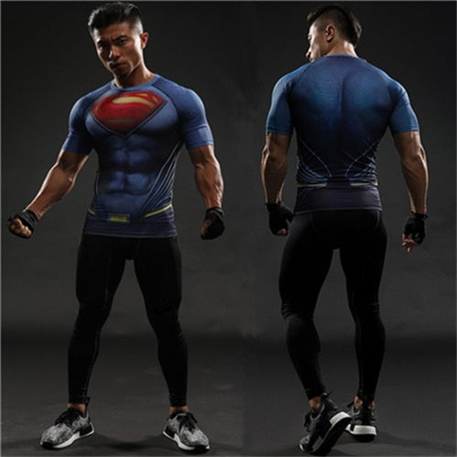 TUNSECHY fashion Brand Captain America 3D Printed T-shirts Men Marvel Avengers iron man Fitness Clothing Male Tops T-shirts