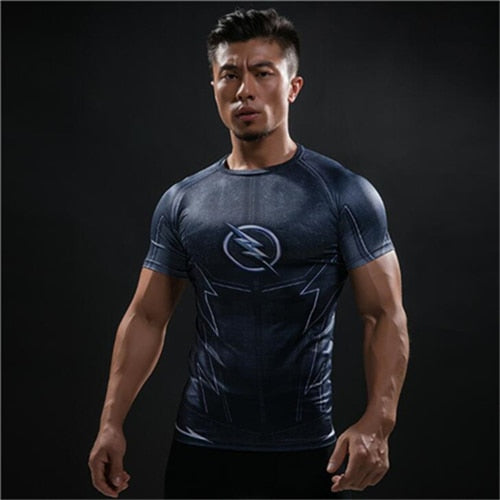 TUNSECHY fashion Brand Captain America 3D Printed T-shirts Men Marvel Avengers iron man Fitness Clothing Male Tops T-shirts