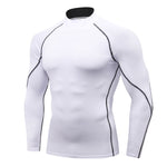 Men Sport Shirt man Gym Fitness Tight Mens Running T-shirt Basketball Jersey Sportswear Bodybuilding Musculation Gym Clothing