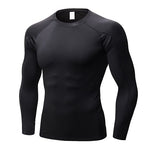 Men Sport Shirt man Gym Fitness Tight Mens Running T-shirt Basketball Jersey Sportswear Bodybuilding Musculation Gym Clothing