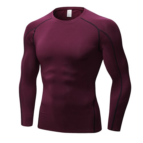 Men Sport Shirt man Gym Fitness Tight Mens Running T-shirt Basketball Jersey Sportswear Bodybuilding Musculation Gym Clothing