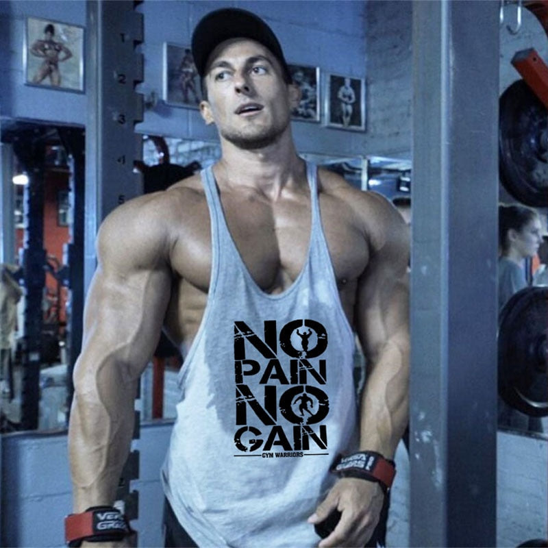 Brand Bodybuilding Stringer Tank Tops Mens Sportwear Vest Fitness Men gyms Clothing sleeveless shirts Muscle singlets