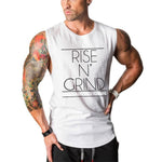 Brand Bodybuilding Stringer Tank Tops Mens Sportwear Vest Fitness Men gyms Clothing sleeveless shirts Muscle singlets