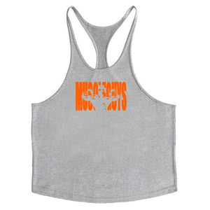 Brand Bodybuilding Stringer Tank Tops Mens Sportwear Vest Fitness Men gyms Clothing sleeveless shirts Muscle singlets