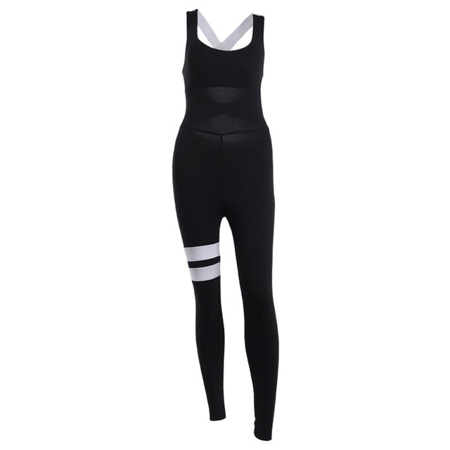 2020 One-Piece Sports Pants Women Yoga Sportswear Gym Clothing Sexy Backless Yoga Sets Gym Running Fitness Sportswear For Women