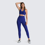 2PCS  Hyperflex Seamless Yoga Set Sportswear Sports Bra+Leggings Fitness Pants Gym Running Suit Exercise Clothing Athletic