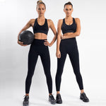 2PCS  Hyperflex Seamless Yoga Set Sportswear Sports Bra+Leggings Fitness Pants Gym Running Suit Exercise Clothing Athletic