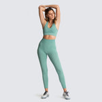 2PCS  Hyperflex Seamless Yoga Set Sportswear Sports Bra+Leggings Fitness Pants Gym Running Suit Exercise Clothing Athletic