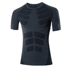 Clearance Sale Compression Men T-shirts workout Sports Running T-shirt Short Sleeve Jogger Tshirt Fitness Exercise Gym Clothing