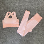 Seamless  Women Yoga Sets Female Sport Gym suits Wear Running Clothes women Fitness Sport Yoga Suit Long Sleeve yoga clothing