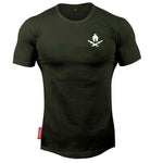 2020 New brand Clothing fitness Running t shirt men O-neck t-shirt cotton bodybuilding Sport shirts tops gym men t shirt