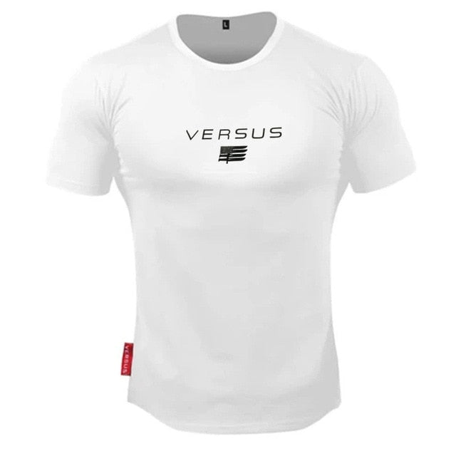 2020 New brand Clothing fitness Running t shirt men O-neck t-shirt cotton bodybuilding Sport shirts tops gym men t shirt